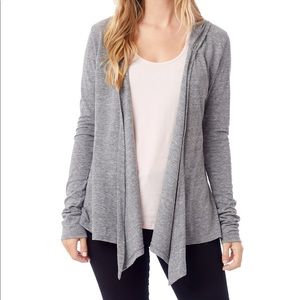 Alternative Apparel Warm Up Eco Jersey Hooded Wrap